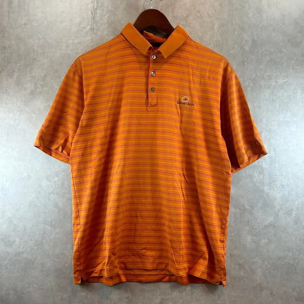 Nike Men's Orange Polo-shirts